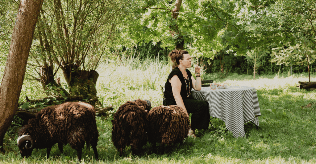 slow nomade long mouton marie