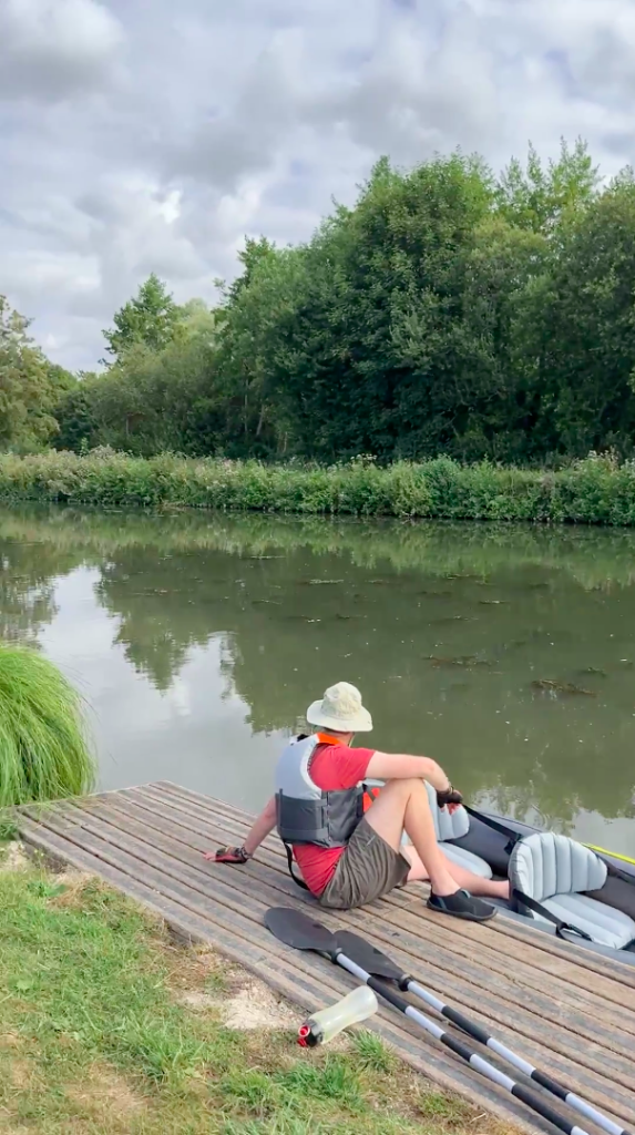 slownomade ponton canoe breilloire